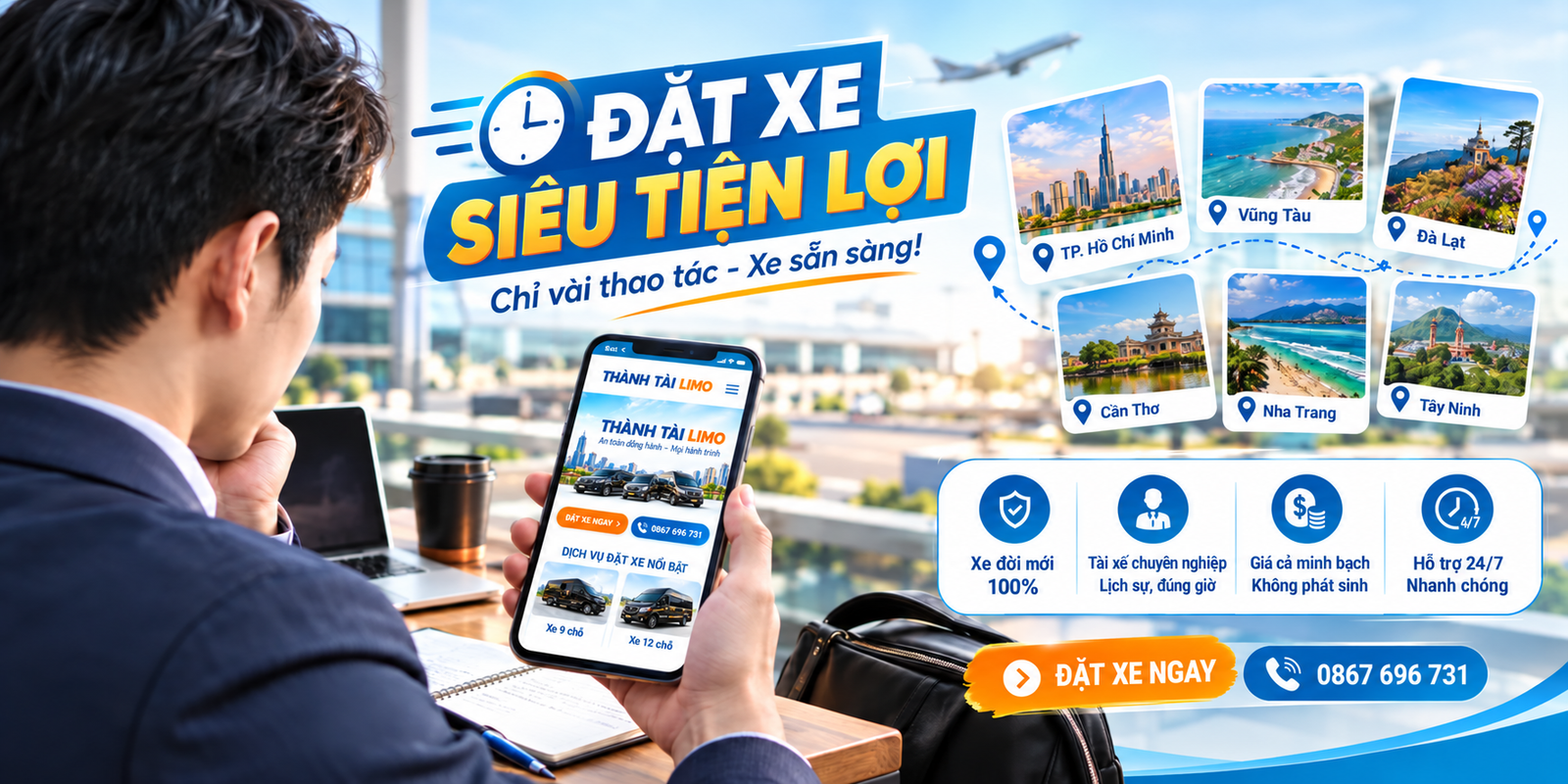 Thành Tài Limo – xe Limousine, xe 16 chỗ và xe 29 chỗ có tài xế